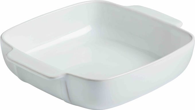 Pyrex Signature Ovenschaal Vierkant - Keramiek - 22x22 cm - Wit