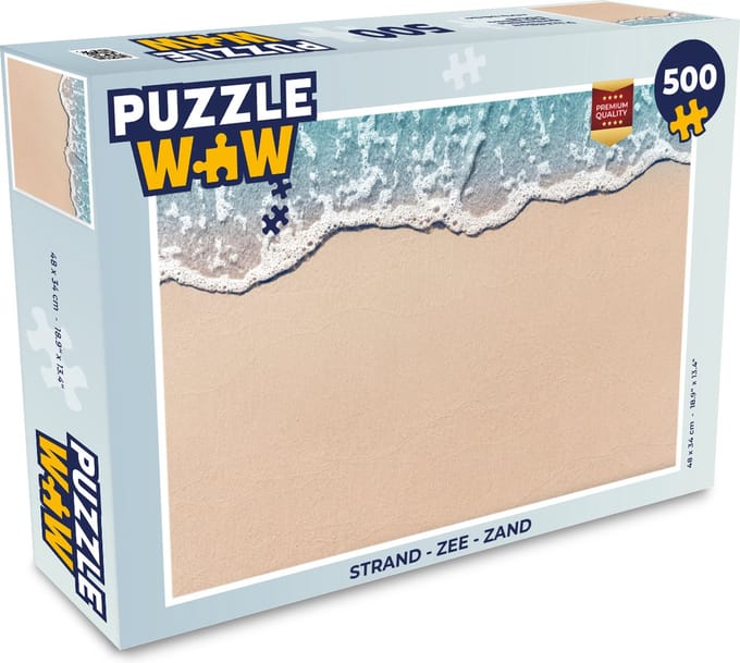 Puzzel Strand - Zee - Zand - Legpuzzel - Puzzel 500 stukjes