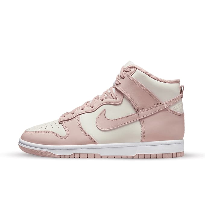 Nike Dunk High Pink Oxford Dames Sneakers Cream Phantom Wit DD1869-003 38 white