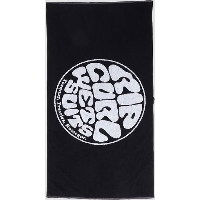 Rip Curl 2025 Logo-handdoek - Black