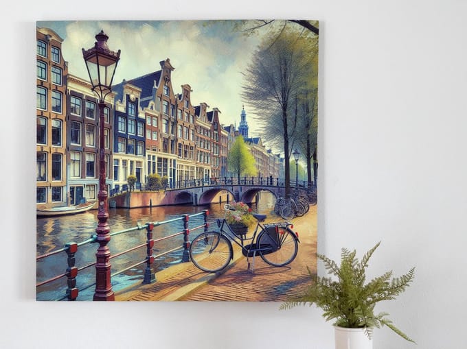 Kunstprint | Wanddecoratie | Forex | 80 × 80 cm