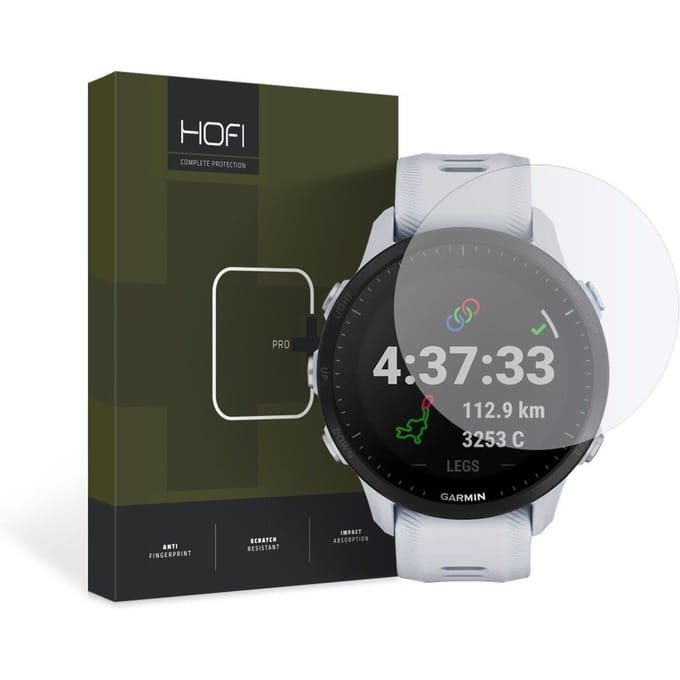 GEHARD - GLAS - HOFI GLASS PRO+ GARMIN FORERUNNER - 955 / 955 - SOLAR