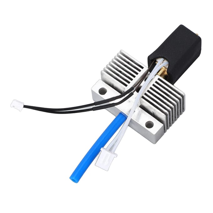 Extruder Hot End Kit Volledig Metalen Kop Verwarmingsblok 0.4mm Messing Nozzle voor Neptune 4 Plus 4 Maximum white