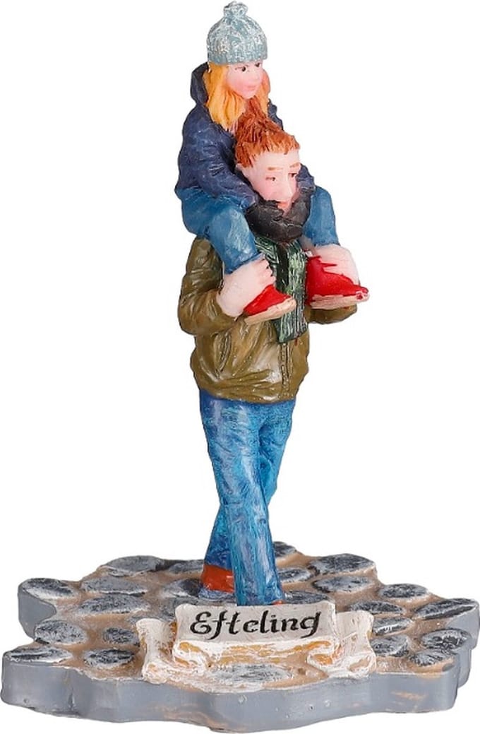 Efteling - Efteling-bezoekers: Ik ben een reus! - l5,5xw5xh7,5cm - Woonaccessoires en seizoensgebondendecoratie