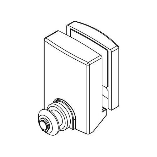 HSK glider for Favorit Nova sliding door round shower from year 2018, E55280-2
