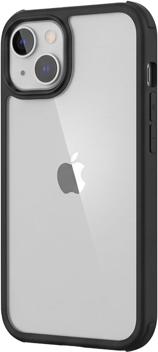 Bigben Connected, Hoesje geschikt voor iPhone 14 Plus - 360° Volledige Bescherming, Transparant