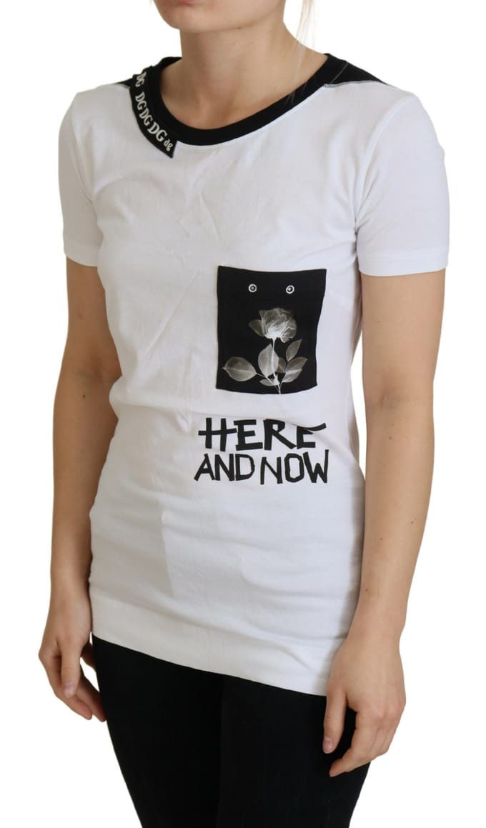 Roze Graphic Pocket T-shirt