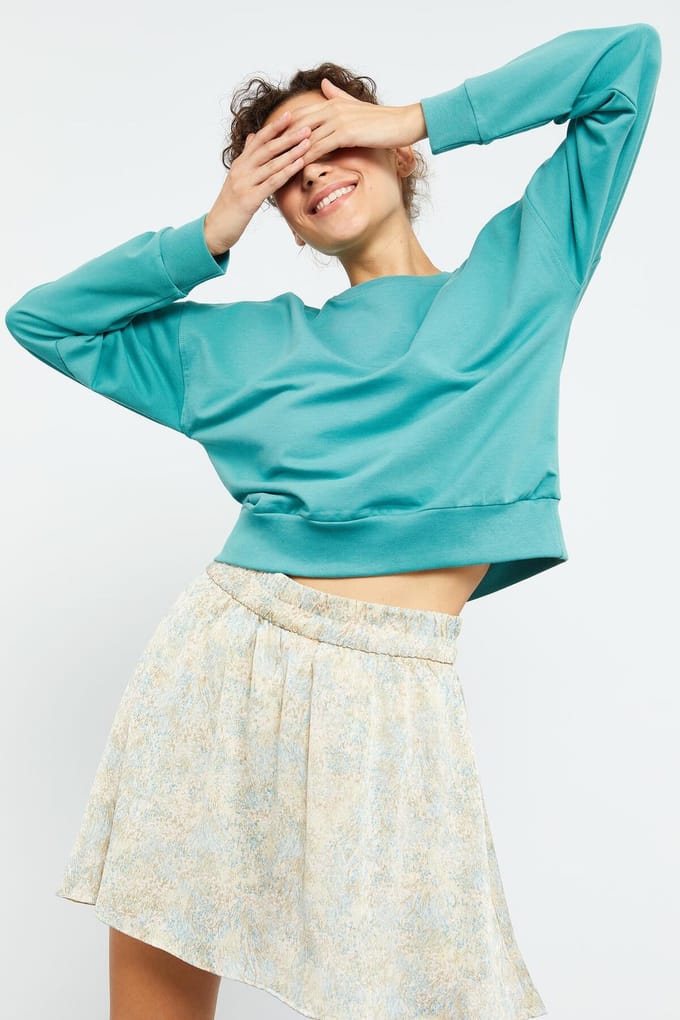 Dames Casual Crew Neck Sweatshirt