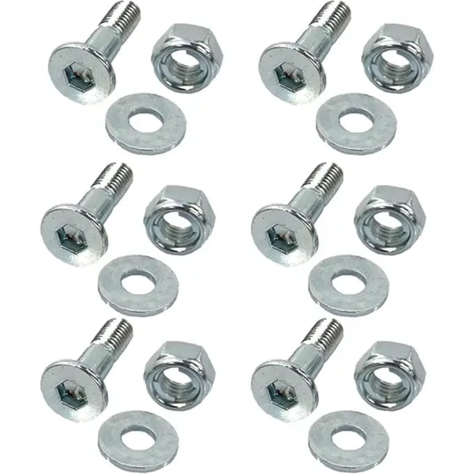 Motorfiets schroefset RFX 30 mm (x6)