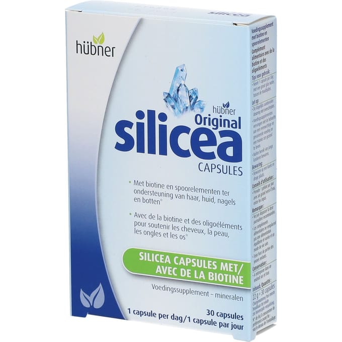 Hubner Silicea met Biotine 30 Capsules