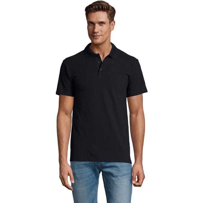 SOLS Heren Lente II Poloshirt (Marine)