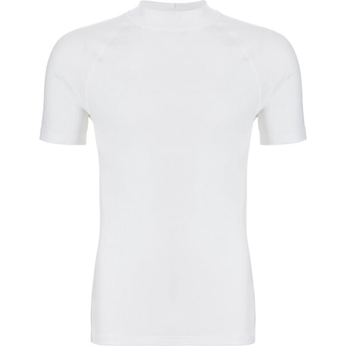 thermo shirt short sleeve snow white voor Heren | Maat M