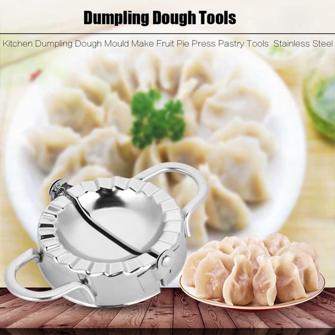 Keuken Roestvrij Staal Dumpling Deegvorm Maak Fruit Taart Pers Gebak Hulpmiddelen Type 1