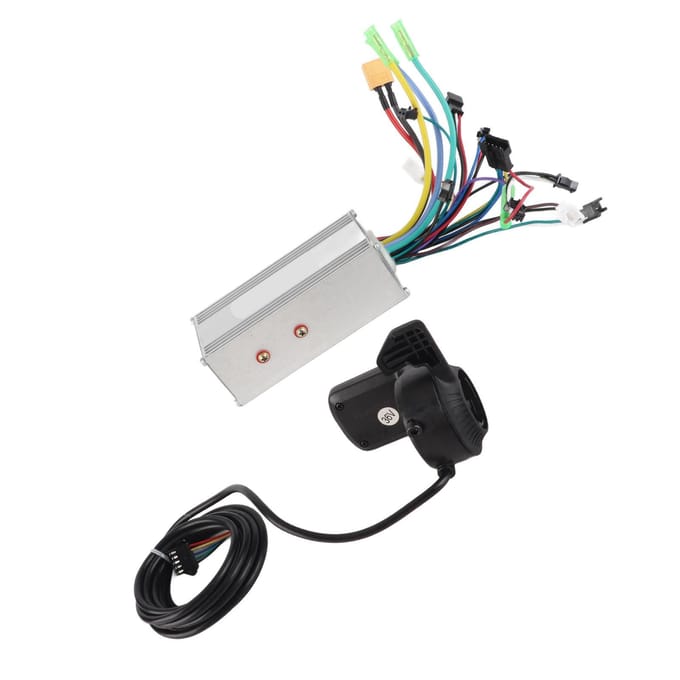 Motor Borstelloze Controller Kit 36V 48V 60V 1000W 38A 3 Modi Sinusgolf Controller met Waterdicht white