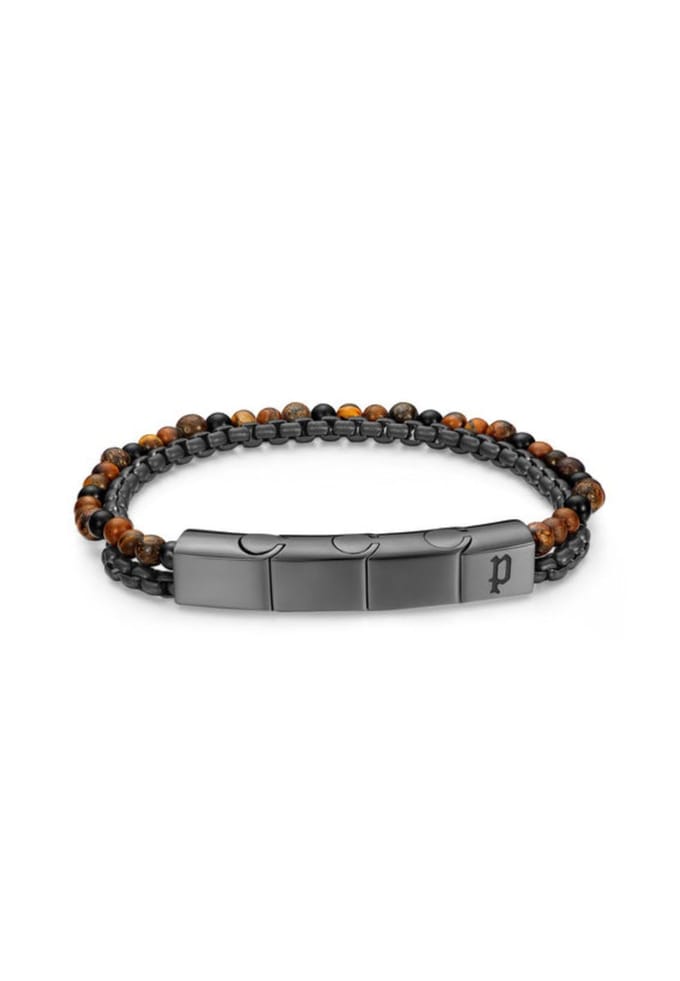 Double Impact Armband Van Police Voor Mannen