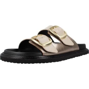 Platte sandalen Yellow Buckle