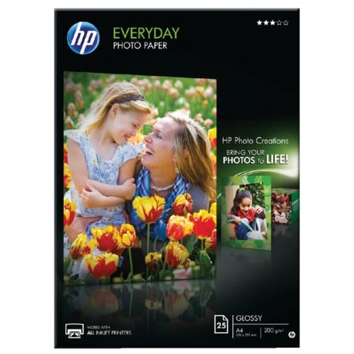 Inkjetpapier hp q5451a a4 matglans 200gr 25 vel