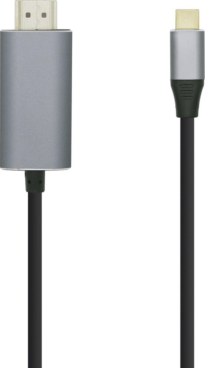 USB C to HDMI Cable Aisens A109-0393 Black 1,8 m 4K Ultra HD