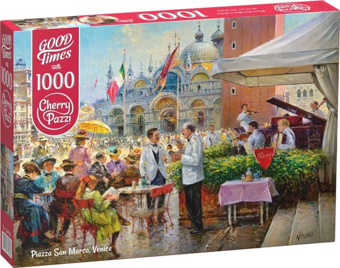 Puzzel 1000 Stukjes: Het Iconische San Marcoplein in Venetië