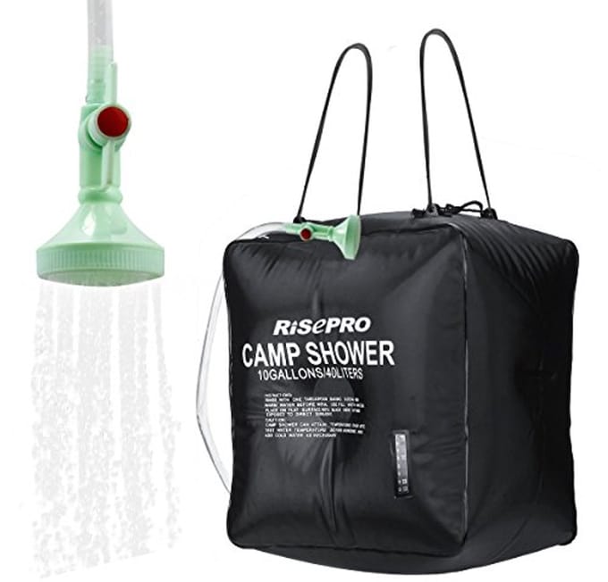 Zonne Douche Tas 10 Gallon (40L) voor Camping en Buitenactiviteiten