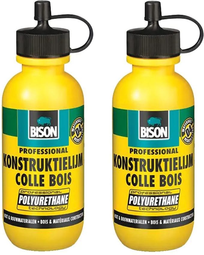 Bison® Konstruktielijm 75gr d4 - 2 stuks - KD set