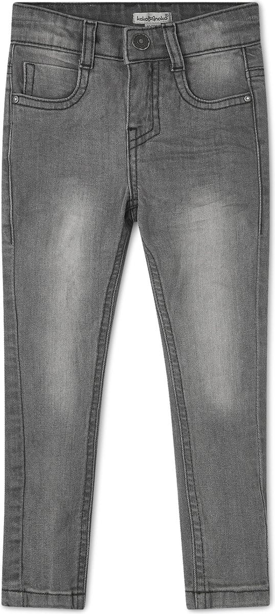 Koko Noko meisjes Bio Cotton jeans Nelly Grey