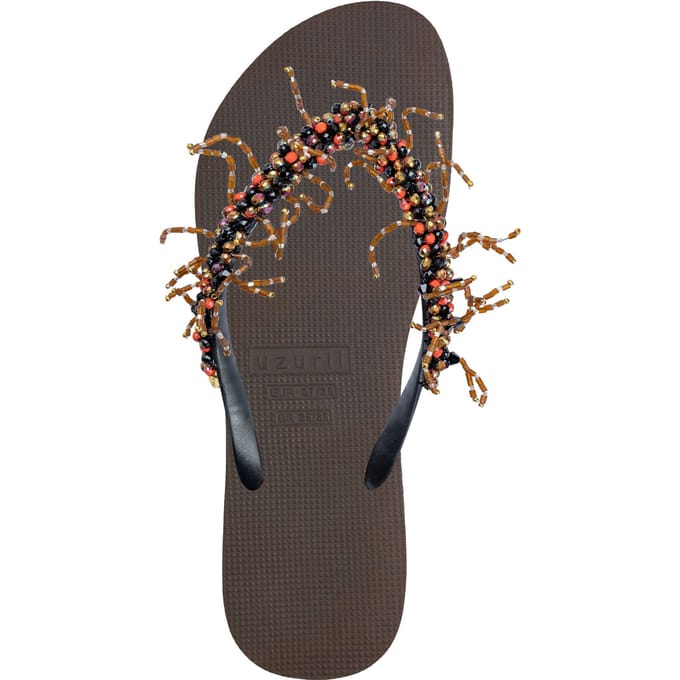 Bahia Zalm Flip Flop koffie