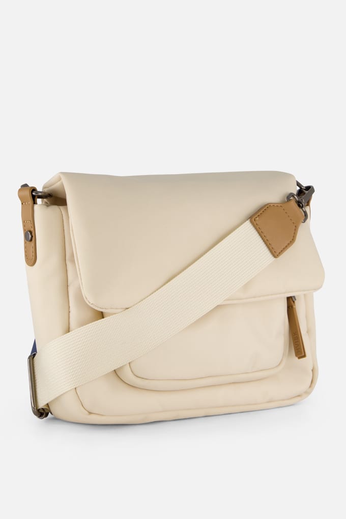 HVISK Hvisk Cayman Pocket Puffer Matte Twill Tas beige
