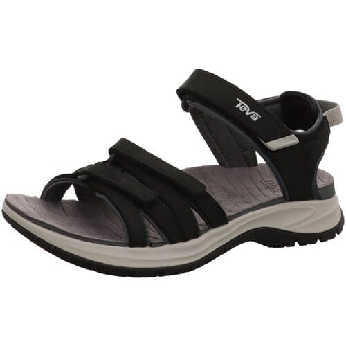Teva Tirra Sport Leather Sandaal Dames (Maat - US 6, Kleur - BLACK)