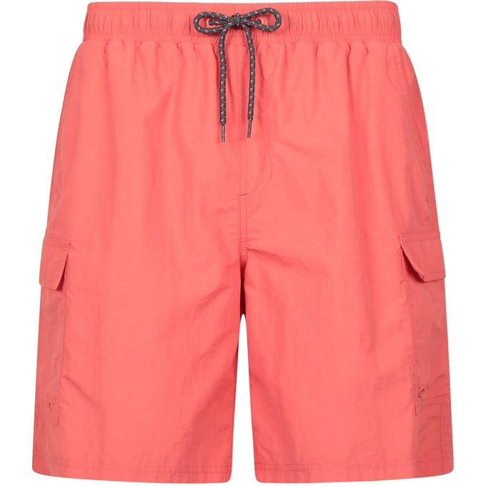 Mountain Warehouse Heren Shoreline Cargo Board Shorts (Koraal)