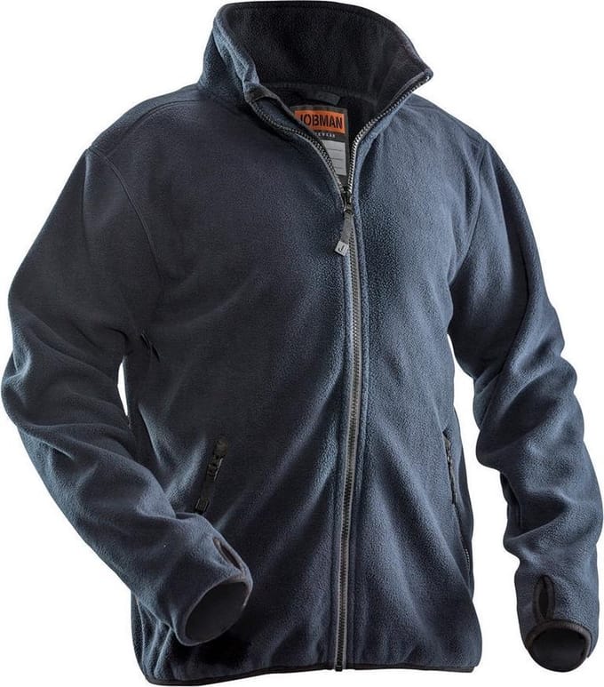 Jobman Fleece Vest Heren Navy - Maat S