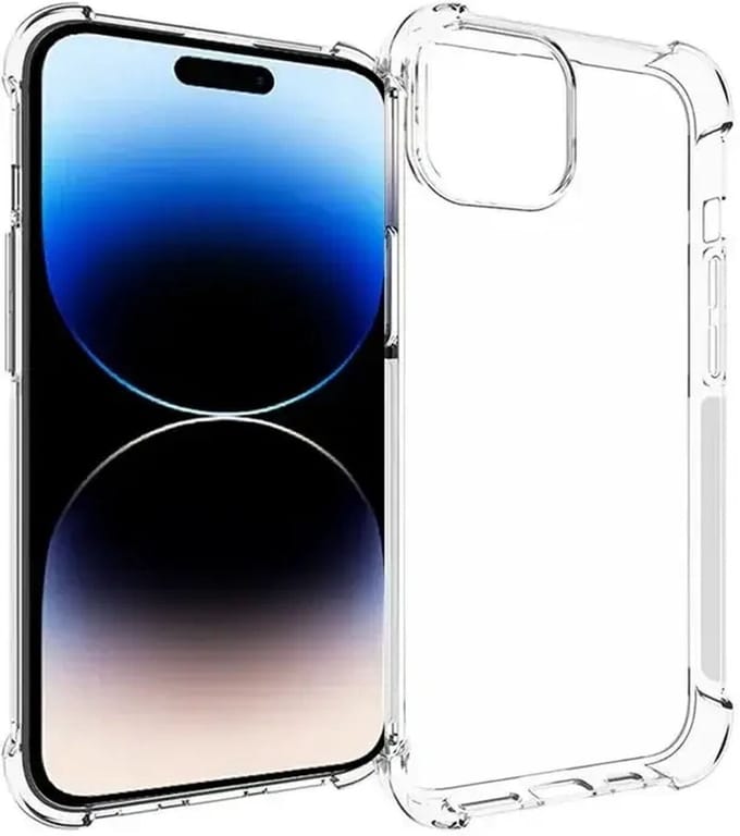 Hoesje Schokbestendig en Dun TPU Transparant Geschikt voor Apple iPhone 15 Plus