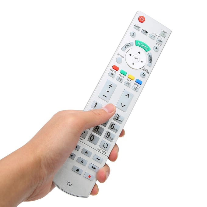TV Afstandsbediening Vervanging Smart Televisie Afstandsbediening voor N2QAYB000842 THL47WT60A THL50DT60A white