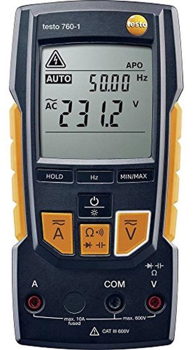 Digitale multimeter voor elektrische metingen - Veilig en gebruiksvriendelijk