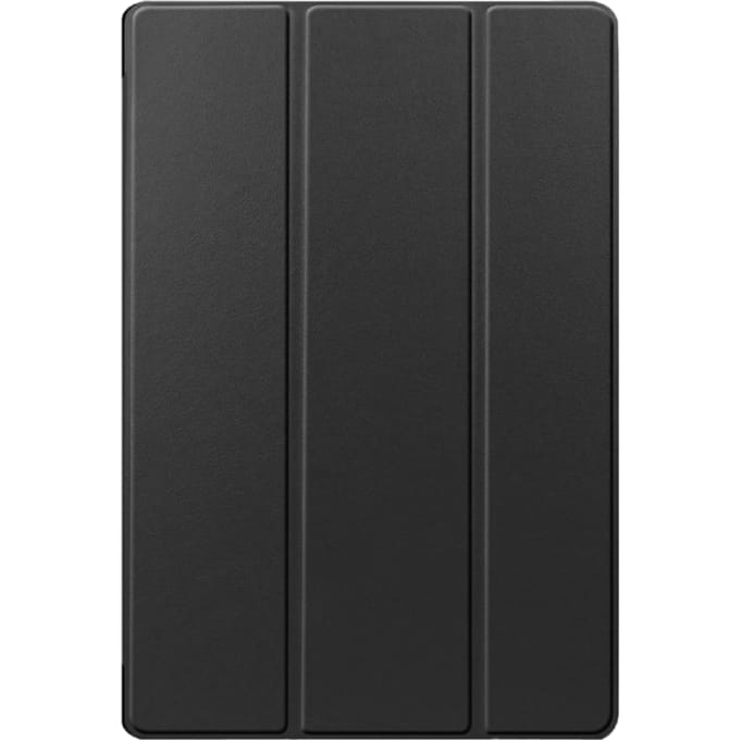 Just in Case tablet Hoes geschikt voor Samsung Galaxy Tab S10 Plus / Tab S9 FE Plus / Tab S9 Plus - TriFold Bookcase - Zwart