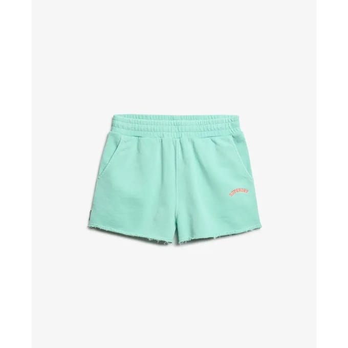 Superdry - Essential garment-dye short met logo - Dames - Korte broeken