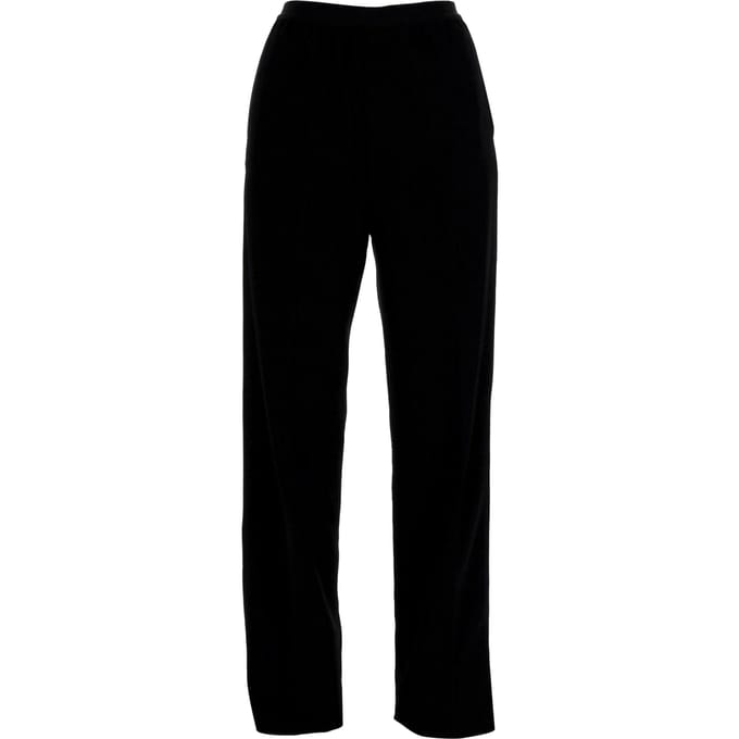 Balenciaga broek met elastische taille in zwarte viscose