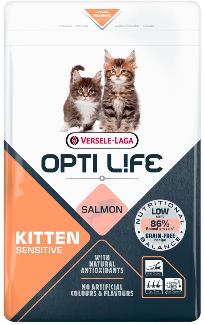 Opti Life Sensitive Kitten - Kattenvoer - 1 kg