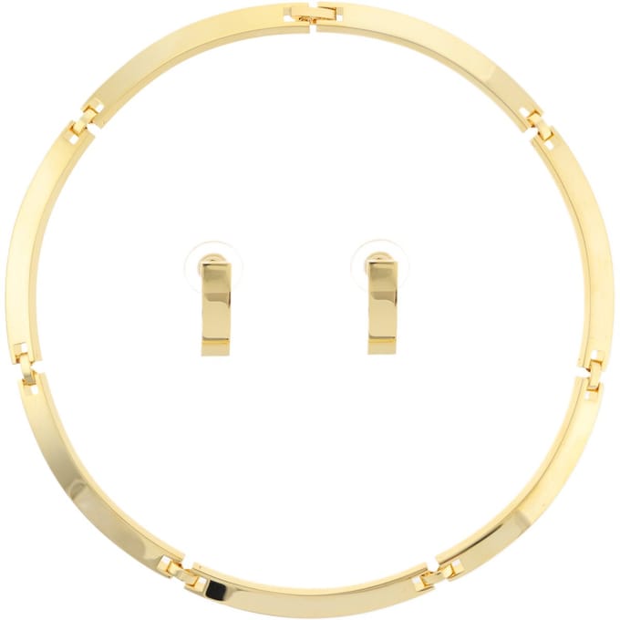 Behave – Sieradenset – Goudkleur – Minimalistisch – Elegant – Nikkelvrij