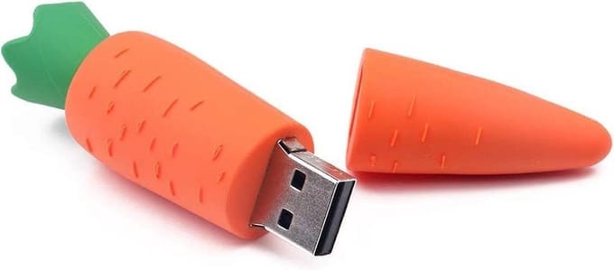Wortel 128GB 3.0 usb stick -1 jaar garantie – A graden klasse chip