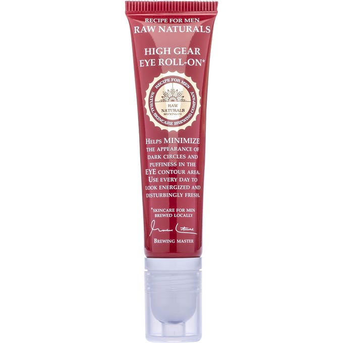 Raw Naturals - Hydraterende oogcrème voor vermoeide ogen - High Gear Eye roll-on 15ml