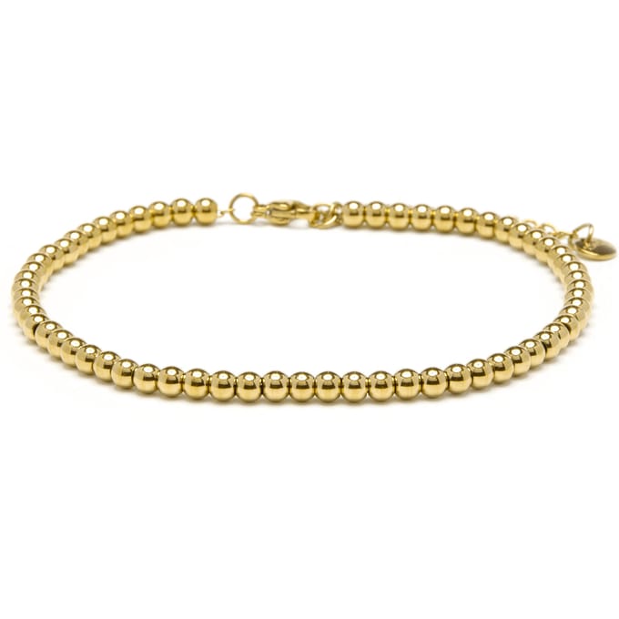 Luxenter Armband met 18-karaats geelgouden afwerking - Garsao