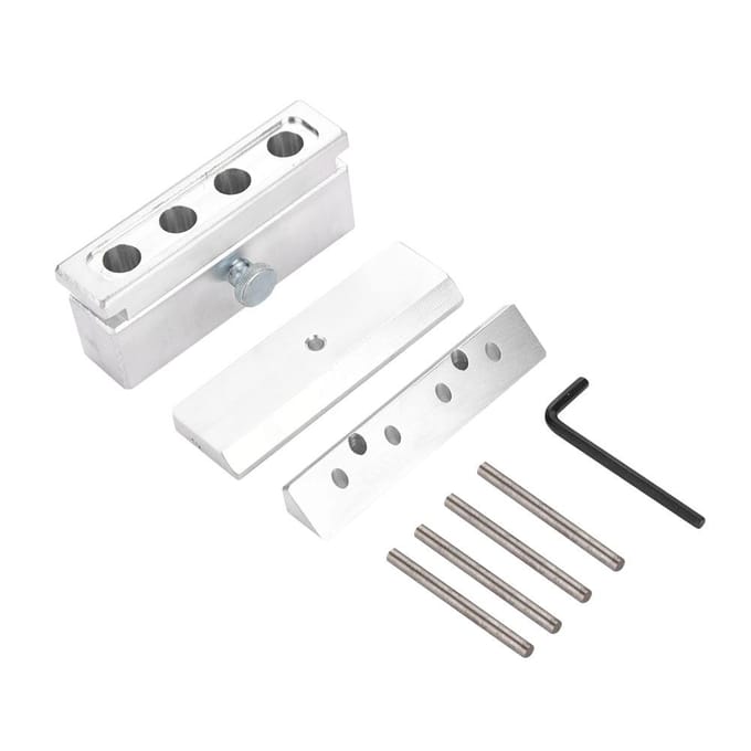 4 Holtes DIY Lippenstift Mal Aluminiumlegering Lippenbalsem Maker Tool (Drie Gebruik) white