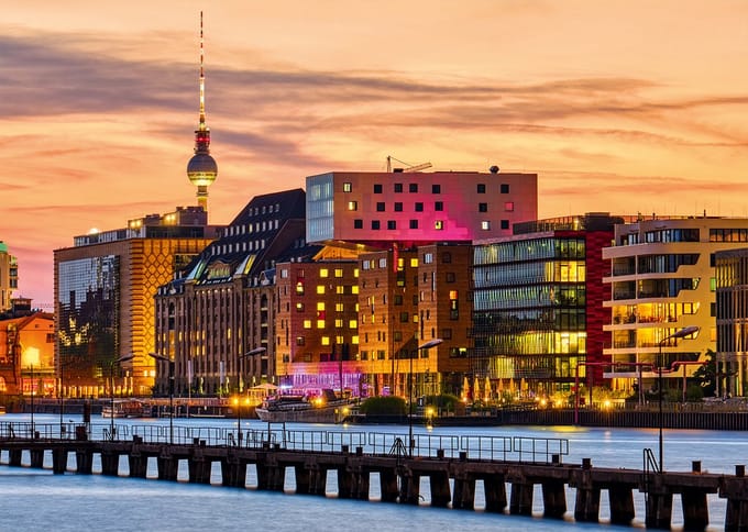 Alipson Puzzle legpuzzel Berlin - 1000 stukjes - kleurrijk speelgoed.