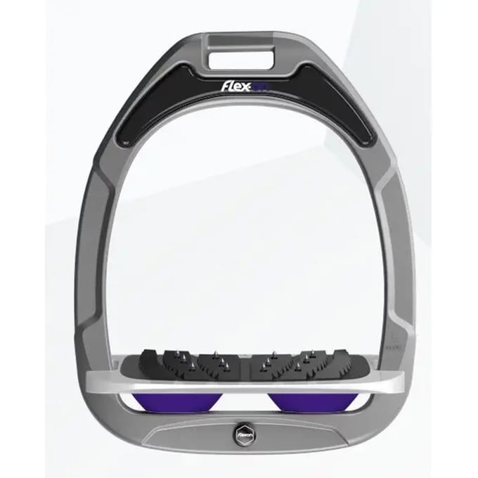 Ultra Grip Aluminium/Grijs/Paars Inclinatiebeugels Flex-On Green Composite