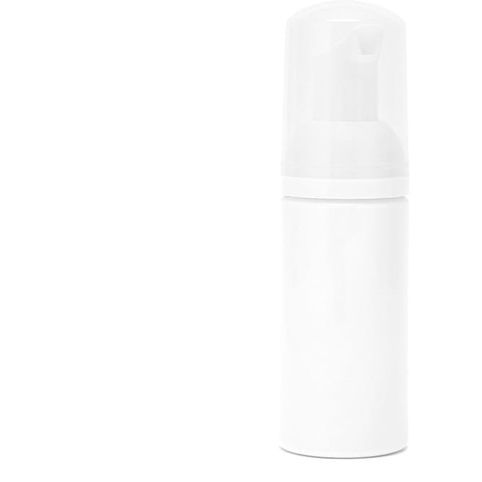 Schuimmousse Pompfles Navulbare Schuimende Zeepdispenser Fles voor Reizen 50ml white
