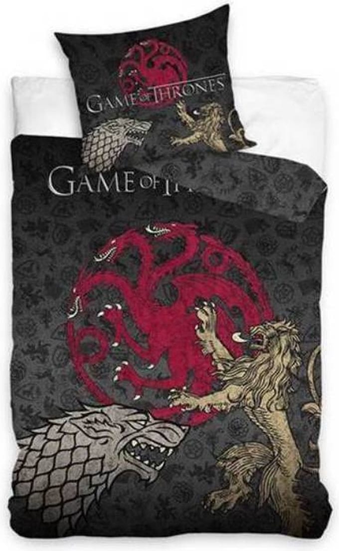 Game of Thrones dekbedovertrek 140 x 200 cm