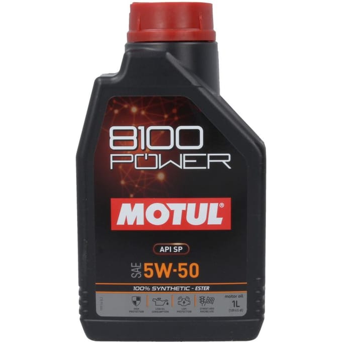 Motorolie MOTUL 111811 8100 POWER 5W50 1L