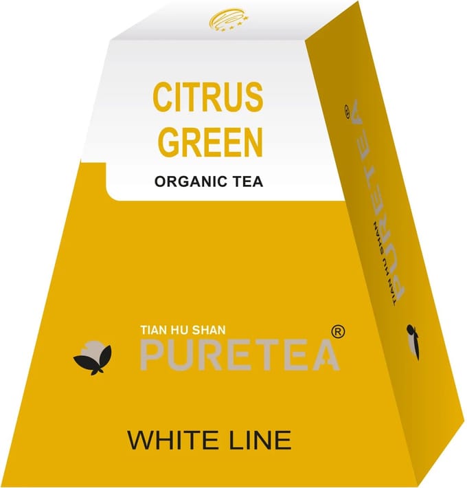 Citrus Green White line 36 stuks