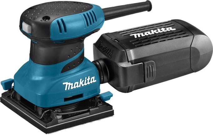 Makita BO4555 Blau/Schwarz Schwingschleifer